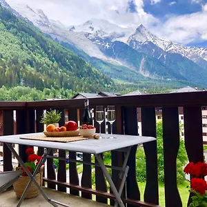 Mont Blanc 43, Vue Mont Blanc , Balcon, Parking شقة